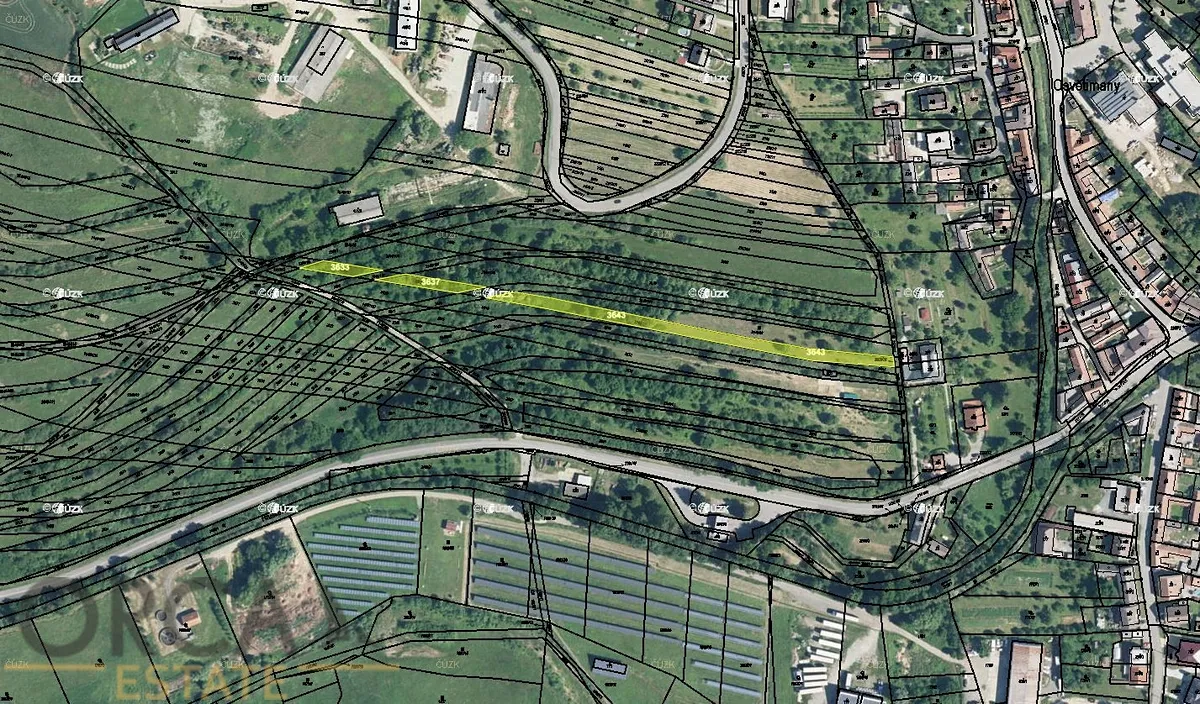 Prodej pole 2037 m²